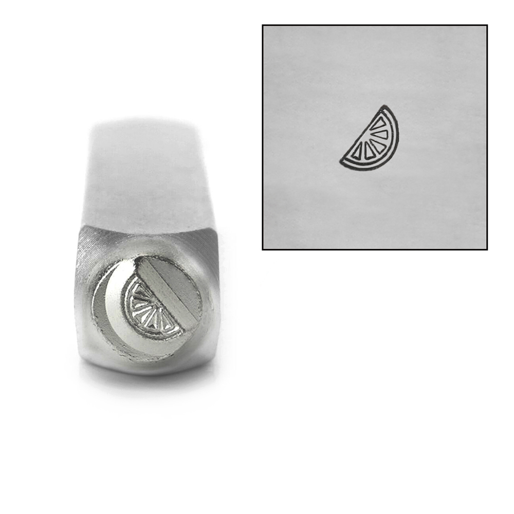 Metal Stamping Tools ImpressArt Fruit Slice Metal Design Stamp, 6mm